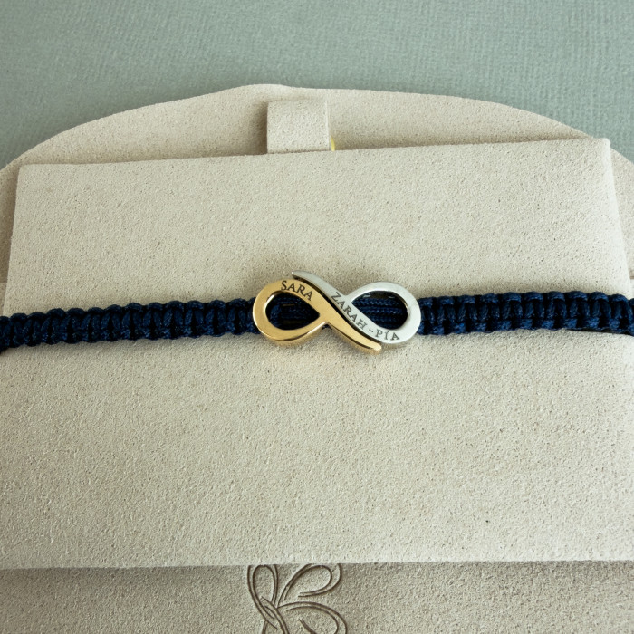 Pulsera Infinito 18K