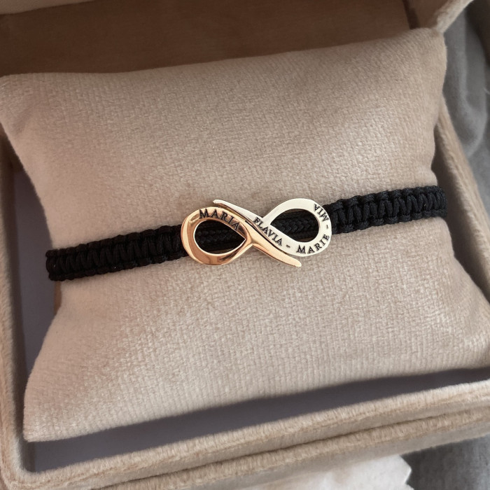 Pulsera Infinito 18K