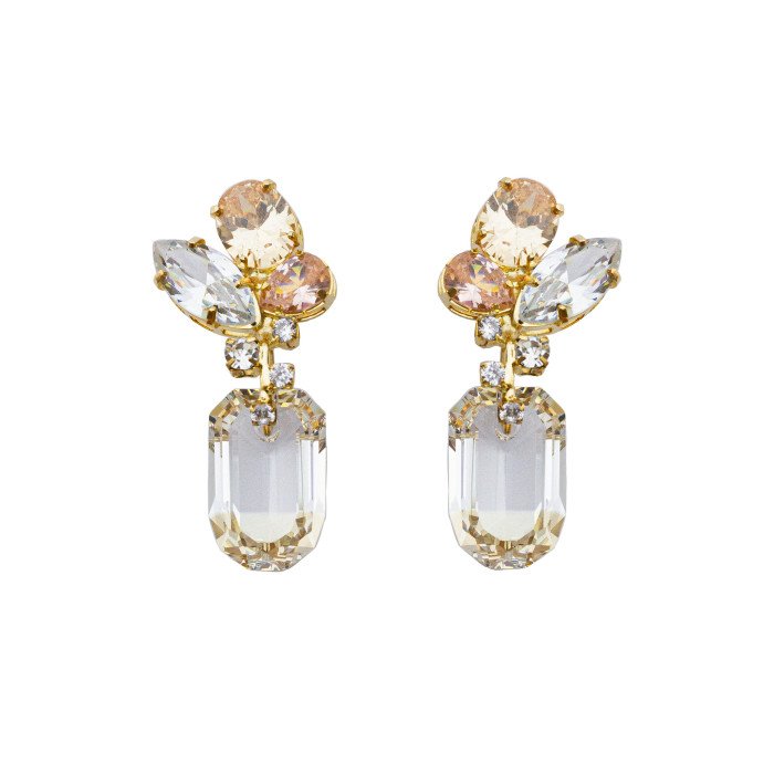 PENDIENTES RAQUEL CHAMPAGNE