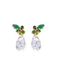 Pendientes Juliette Verde Bronce