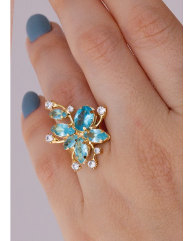 Anillo Jimena Turquesa