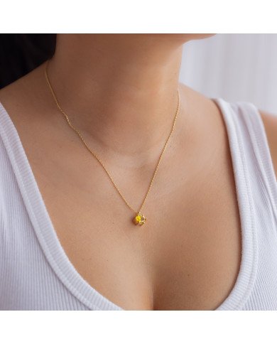 Collar Caroline Amarillo