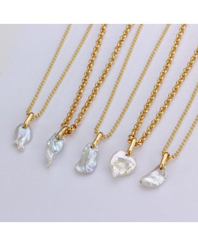 Collar Perla Keshi