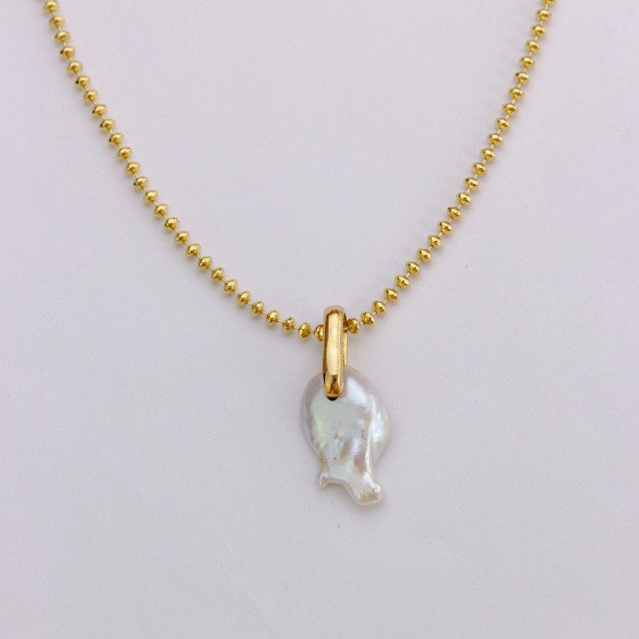 Collar Perla Keshi