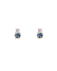 Pendientes Regina Denim Lila