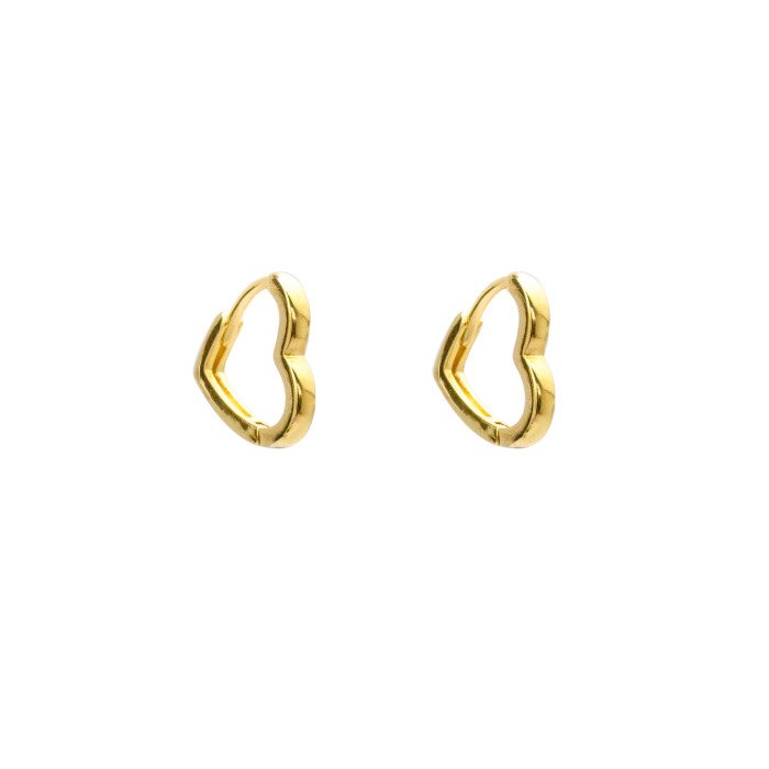 Argollas Corazón Dorado