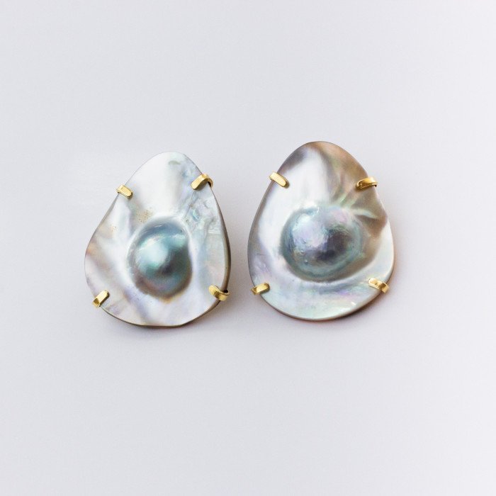 PENDIENTES PERLA MABE