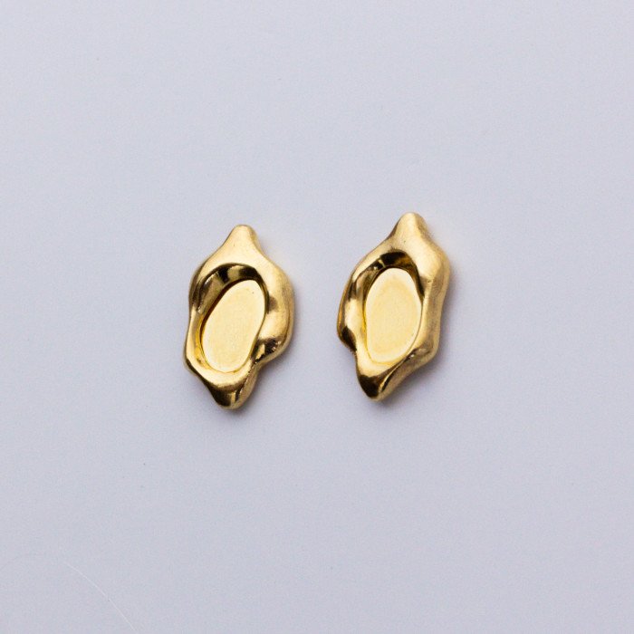 Pendientes Fluere Dorado