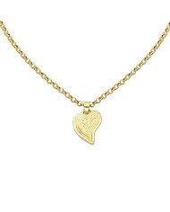 Collar Corazón Dorado