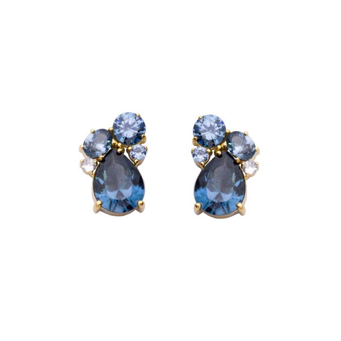 Pendientes Jannie Denim