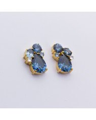 Pendientes Jannie Denim