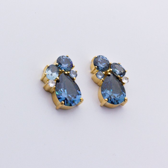 Pendientes Jannie Denim
