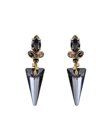 Pendientes Amelia Negro