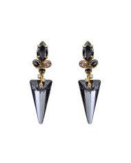 Pendientes Amelia Negro