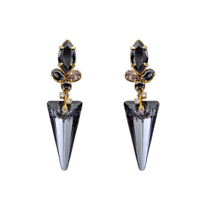 Pendientes Amelia Negro