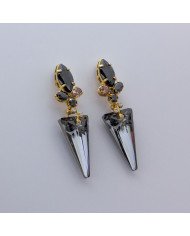 Pendientes Amelia Negro