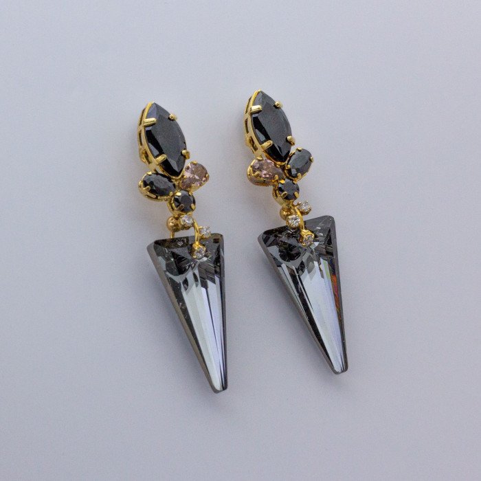 Pendientes Amelia Negro