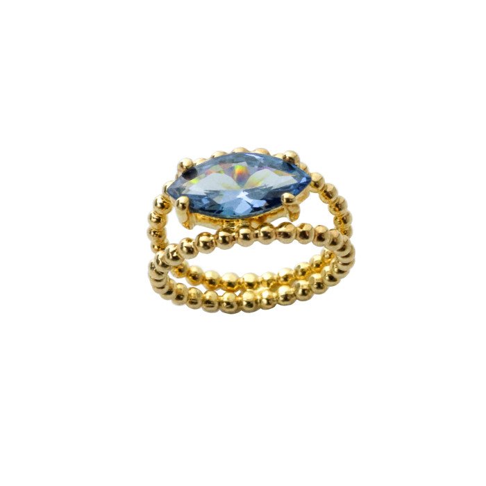 Anillo Marquesita Denim