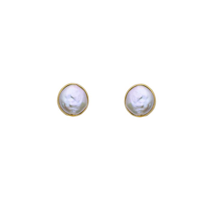 PENDIENTES PERLA COIN