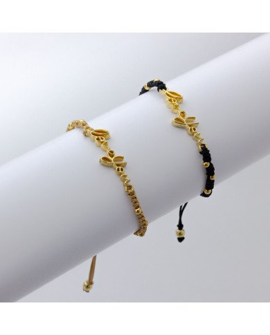 PULSERA TEJIDA LOVE YOU