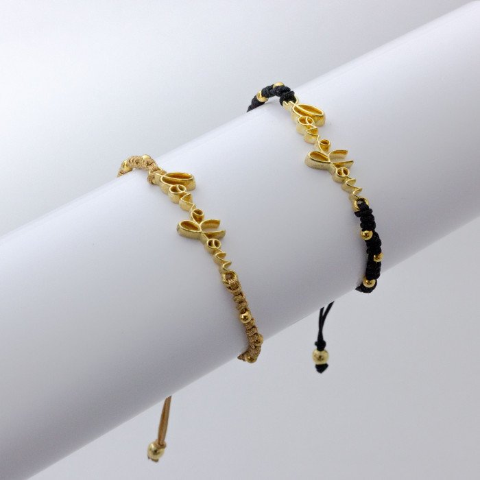 PULSERA TEJIDA LOVE YOU