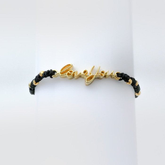 PULSERA TEJIDA LOVE YOU