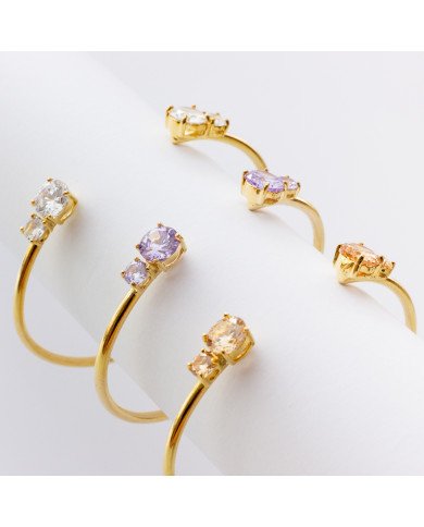Brazalete Annie Lila