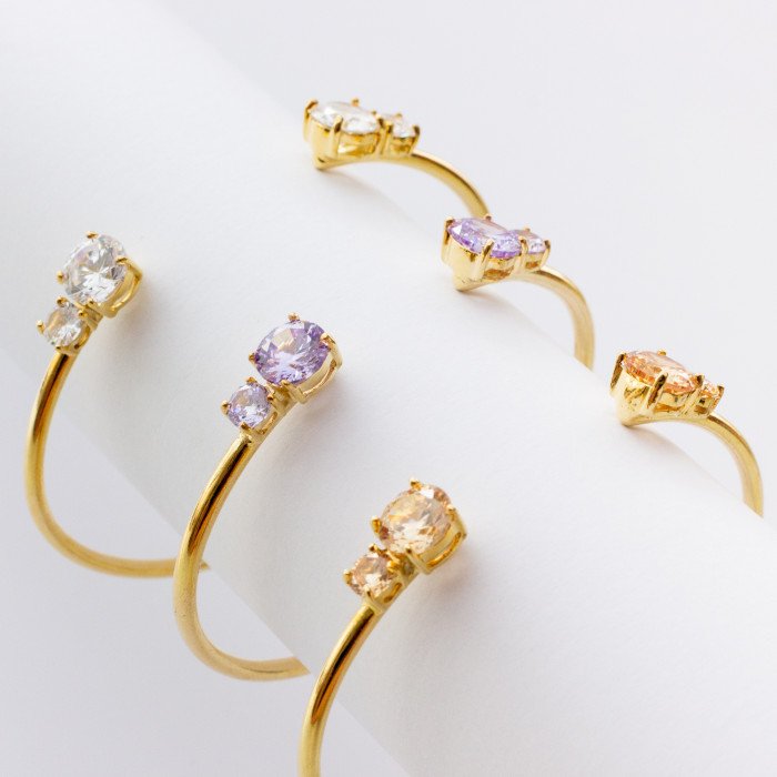 Brazalete Annie Lila