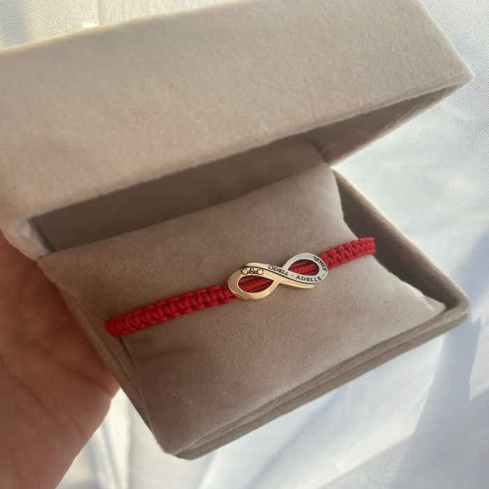 Pulsera Infinito 18K