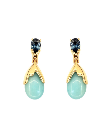 Pendientes Fluere Denim Pendientes Fluere Denim