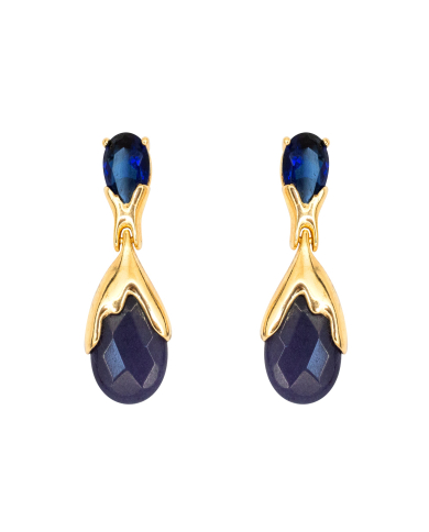 Pendientes Fluere Azul Pendientes Fluere Azul
