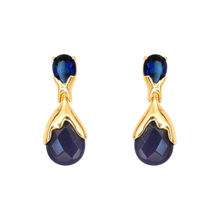 Pendientes Fluere Azul Pendientes Fluere Azul