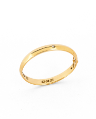 Collar + Inicial Oro 18K Collar + Inicial Oro 18K
