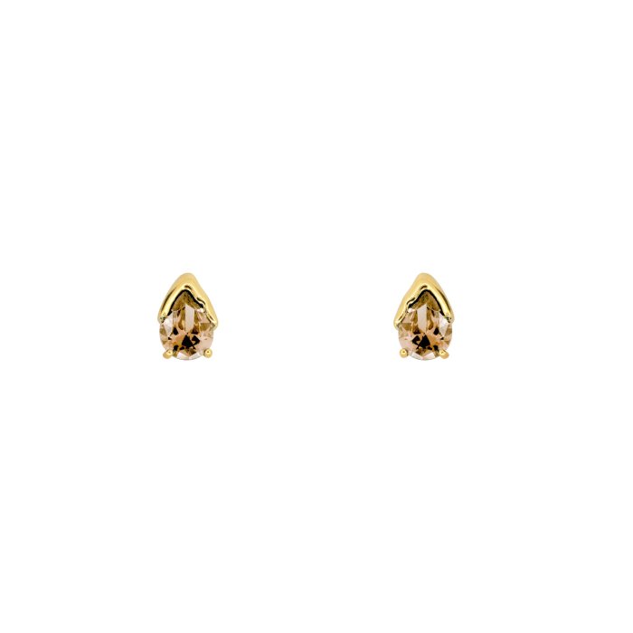 Pendientes Liquid Champagne