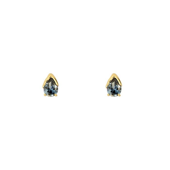 Pendientes Liquid Denim